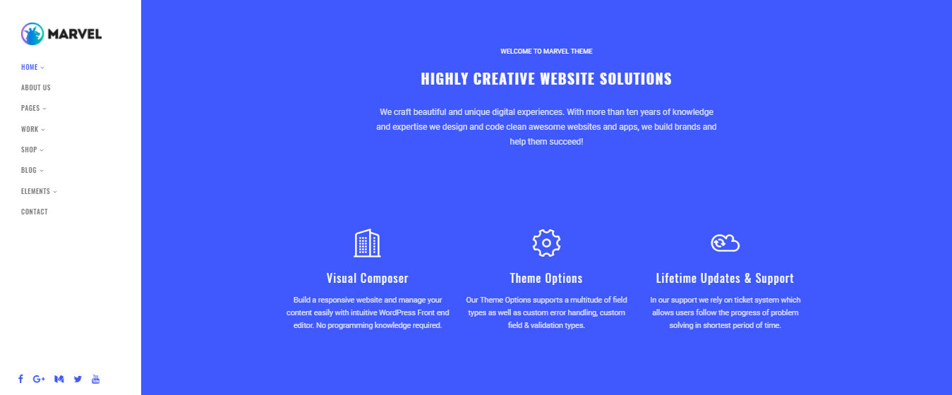 Nectar WordPress Theme - Visualmodo