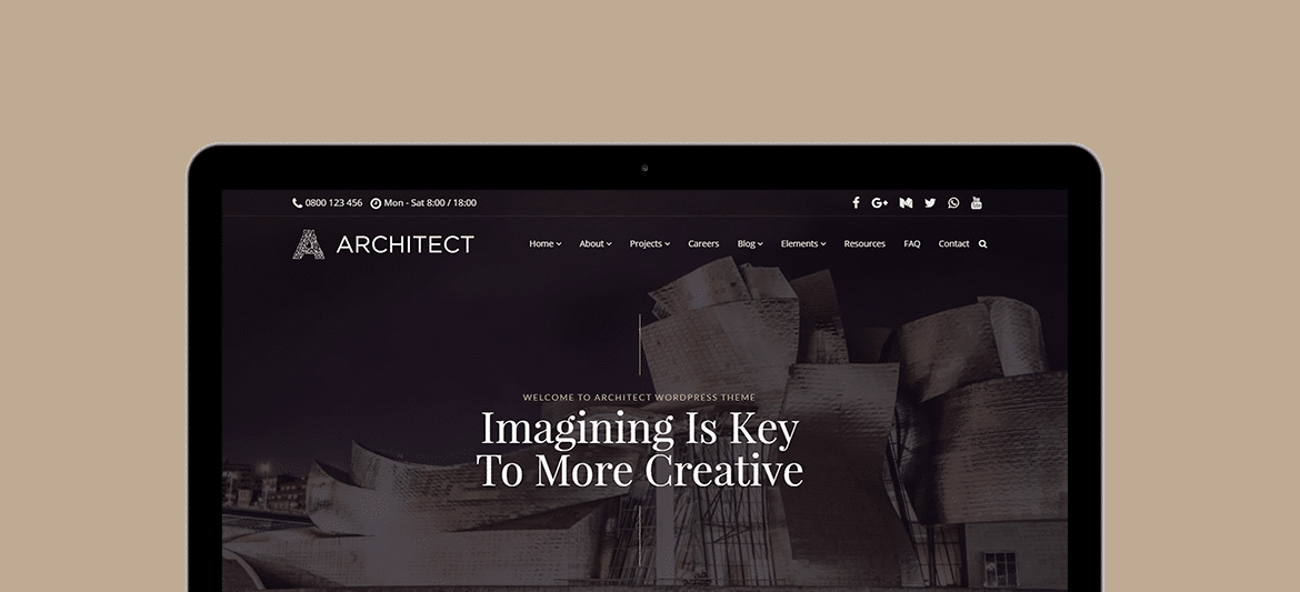 Architect WordPress Theme