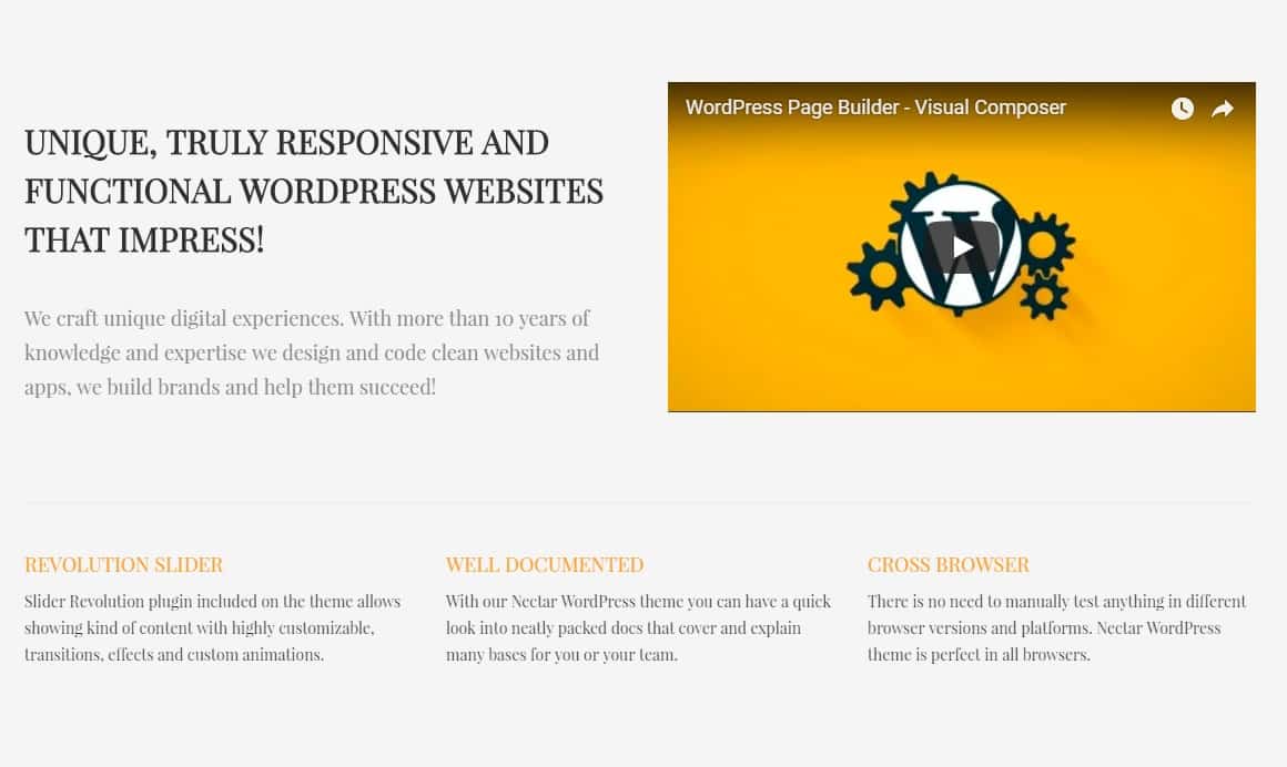nectar wordpress theme responsive live site builder by nectar wordpress theme responsive live site builder by