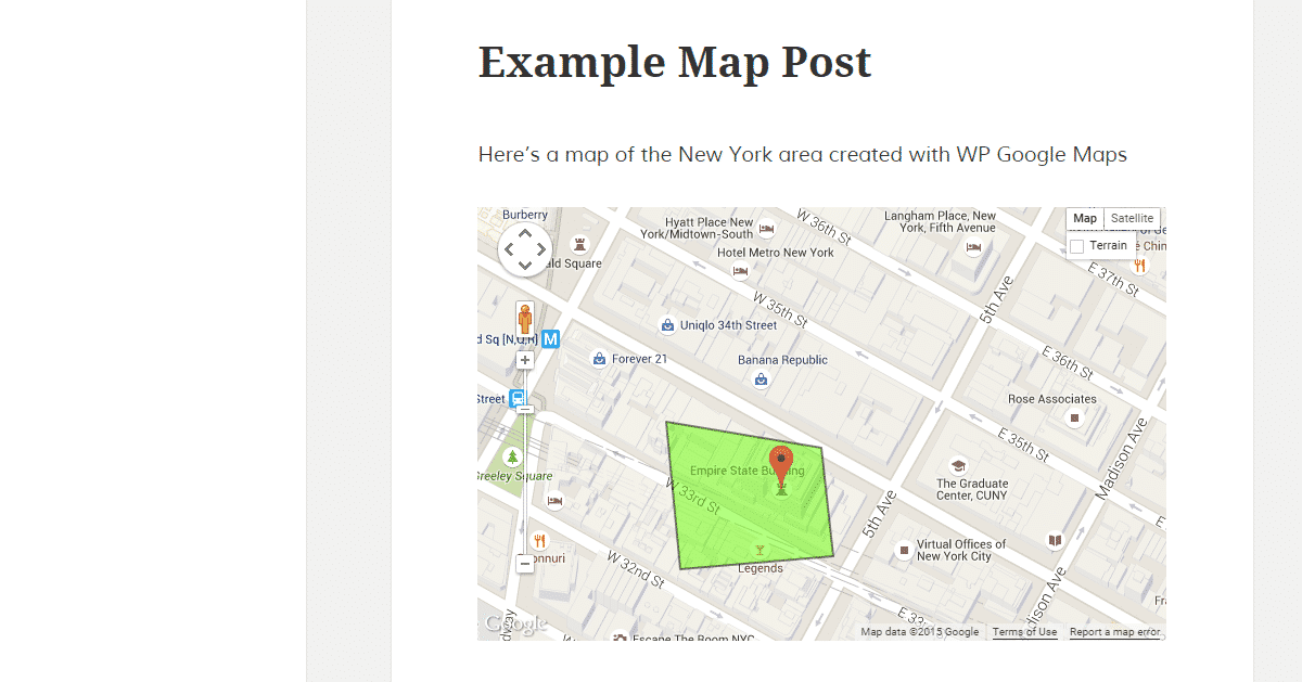 Example map post 