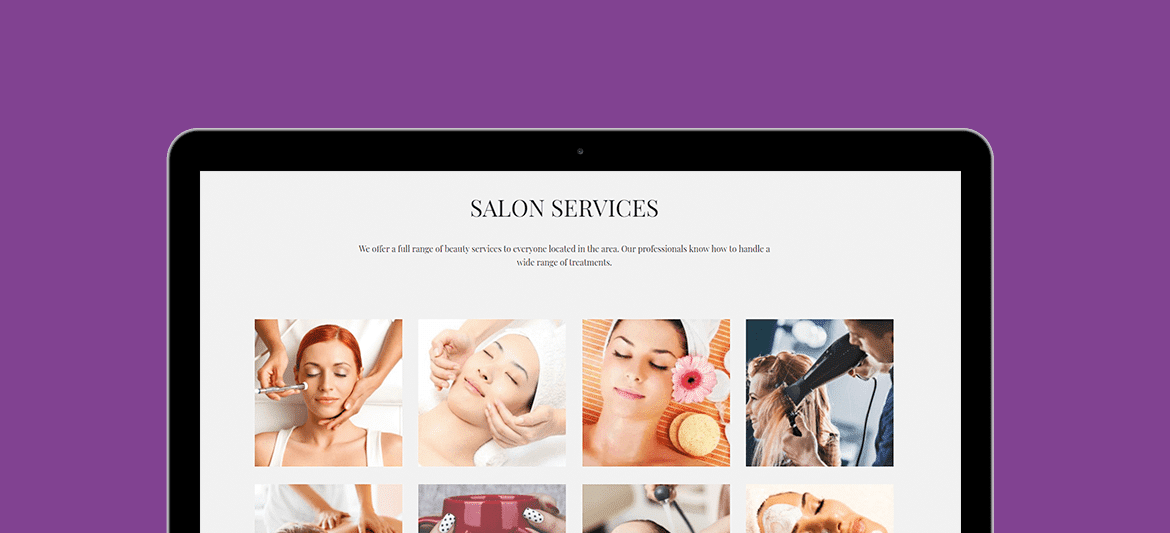 Salon WordPress Theme - Beauty Services Responsive Site Builder