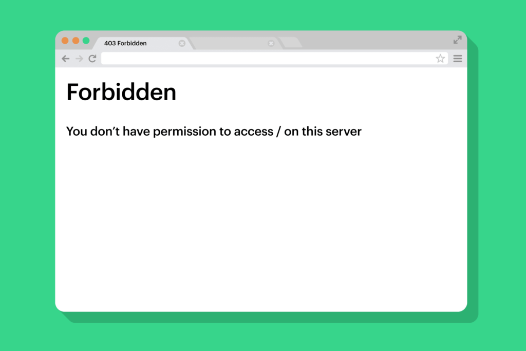 How to Fix 403 Forbidden Error in WordPress