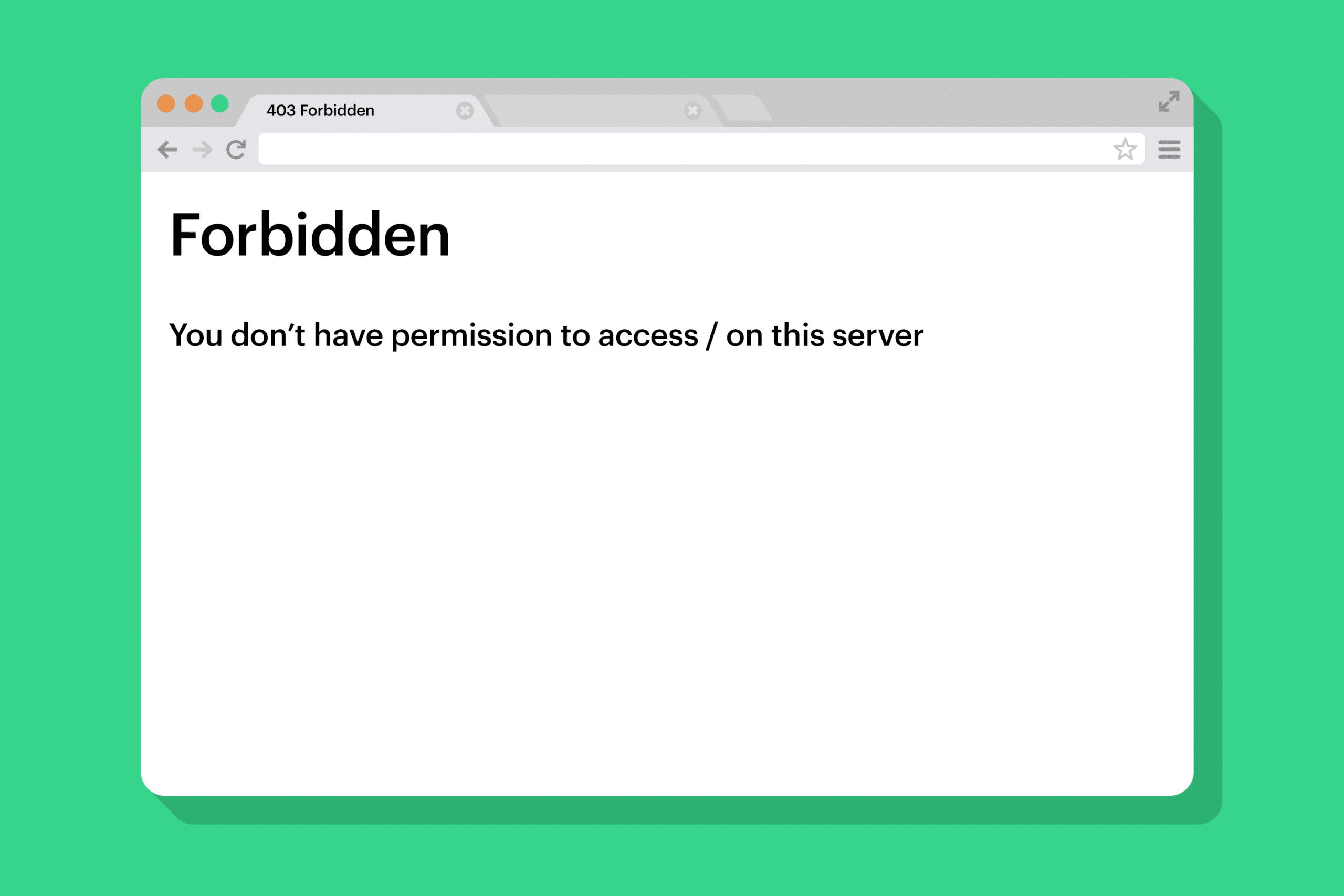 Troubleshooting - 403 Forbidden error