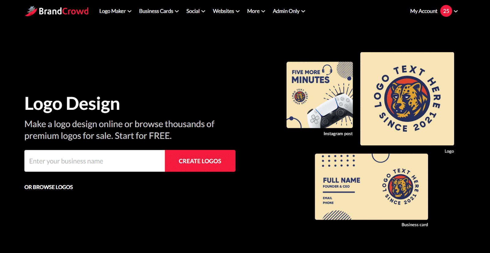 BrandCrowd Logo Design 