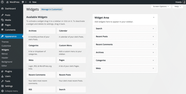 WordPress Widgets Beginners Guide & Usage Tips - Visualmodo