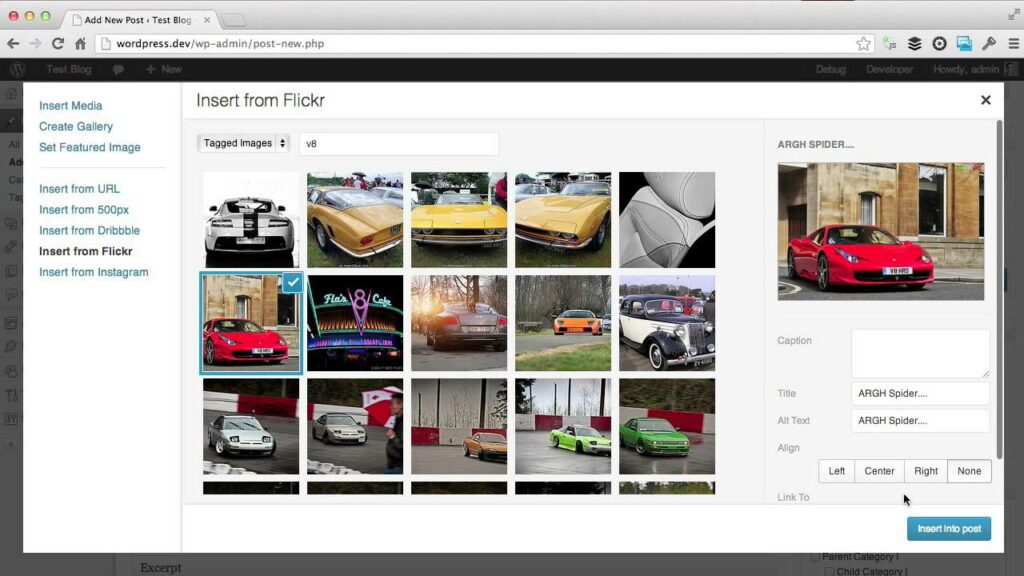 Free Managing Images WordPress Plugins - Visualmodo