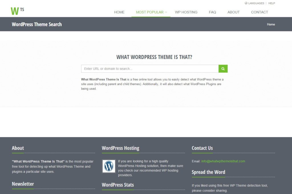 Discover What Themes And Plugins Is Some Site Using