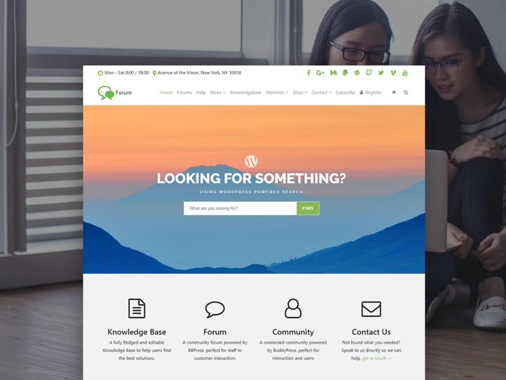 Forum WordPress Theme