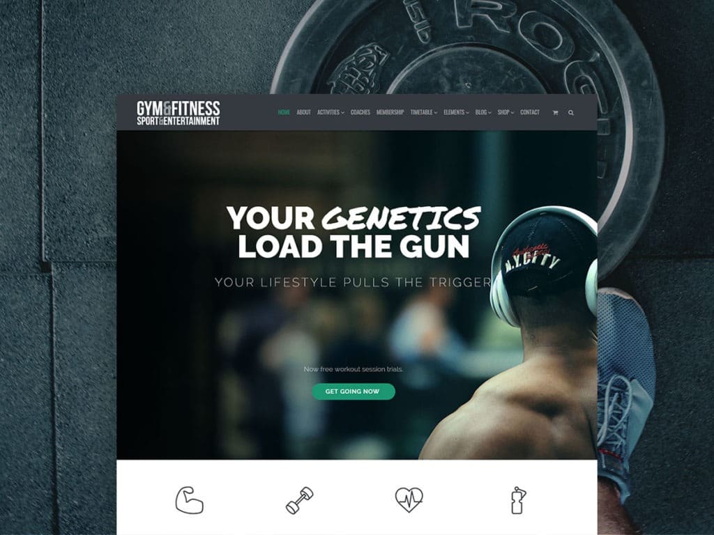 Gym WordPress Theme