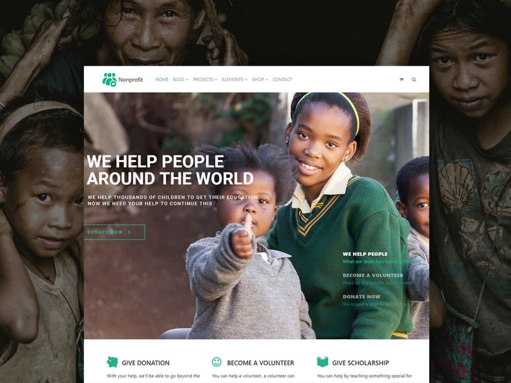 Nonprofit WordPress Theme