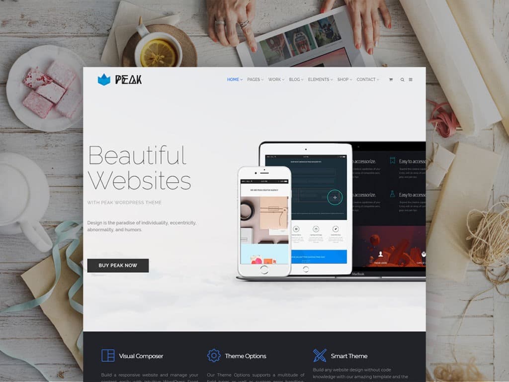 Peak WordPress Theme