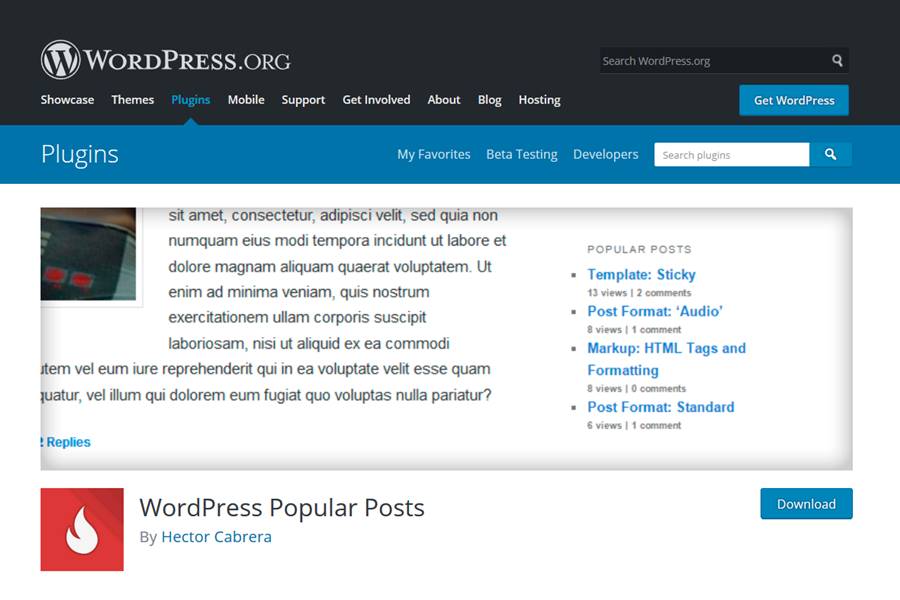 WordPress Popular Posts Plugins For Free