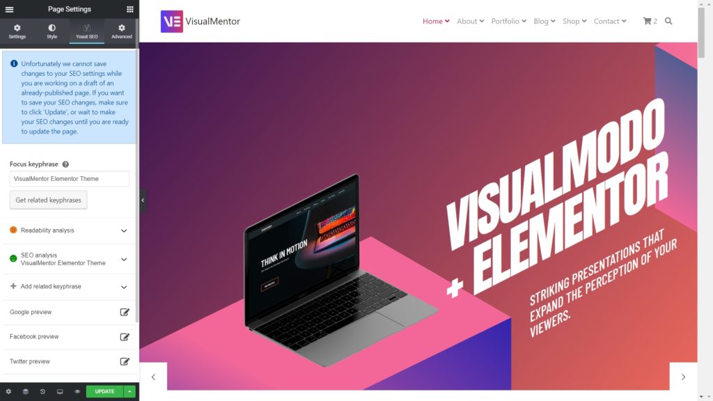 How To Use Yoast SEO in Elementor WordPress Plugin Front-end