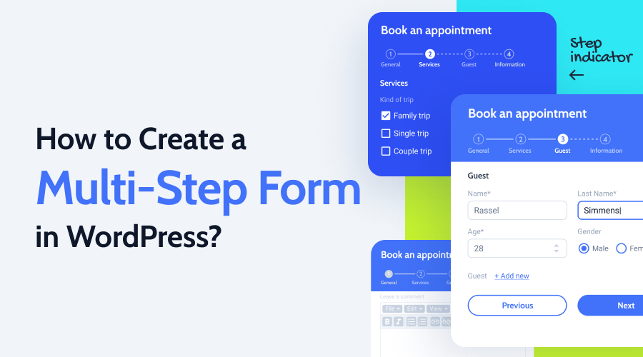 How to Create a Multi-Step Form in WordPress?