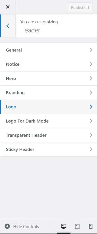 How to Add Website Brand Logo In Anzu WordPress Theme? Logo