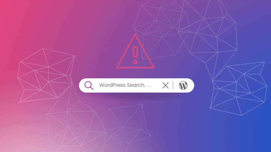 Fix WordPress Search Not Working Errors and Common Problems