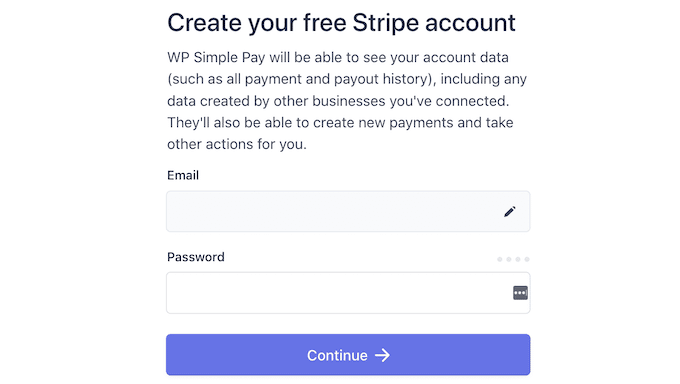 Connecting WP Simple Pay to Stripe