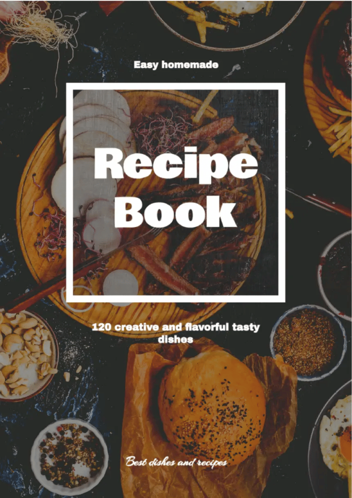 Book Recipe Template For Google Docs & Word