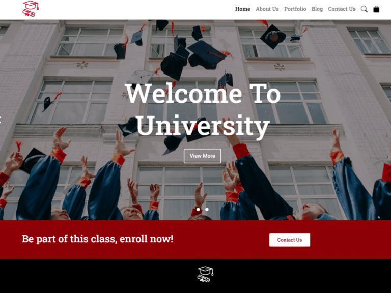 University-Band-Anzu theme Borderless plugin WordPress pre-built website template