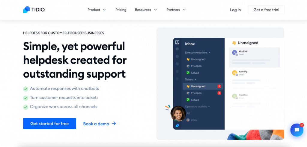 Tidio Choosing a Perfect Support Plugin for WordPress customer support 