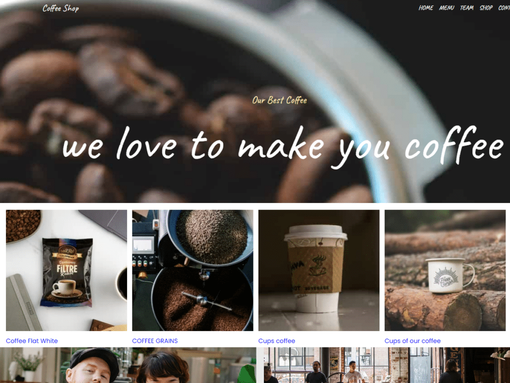 Coffee  Shop