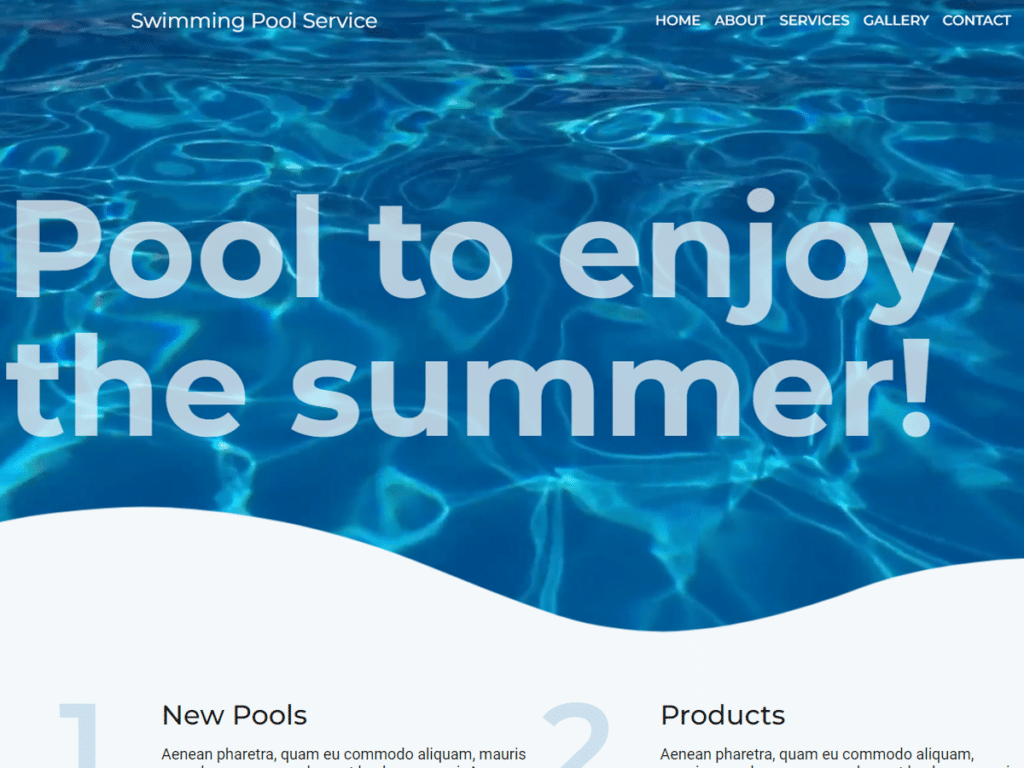 Swimming Pool Service