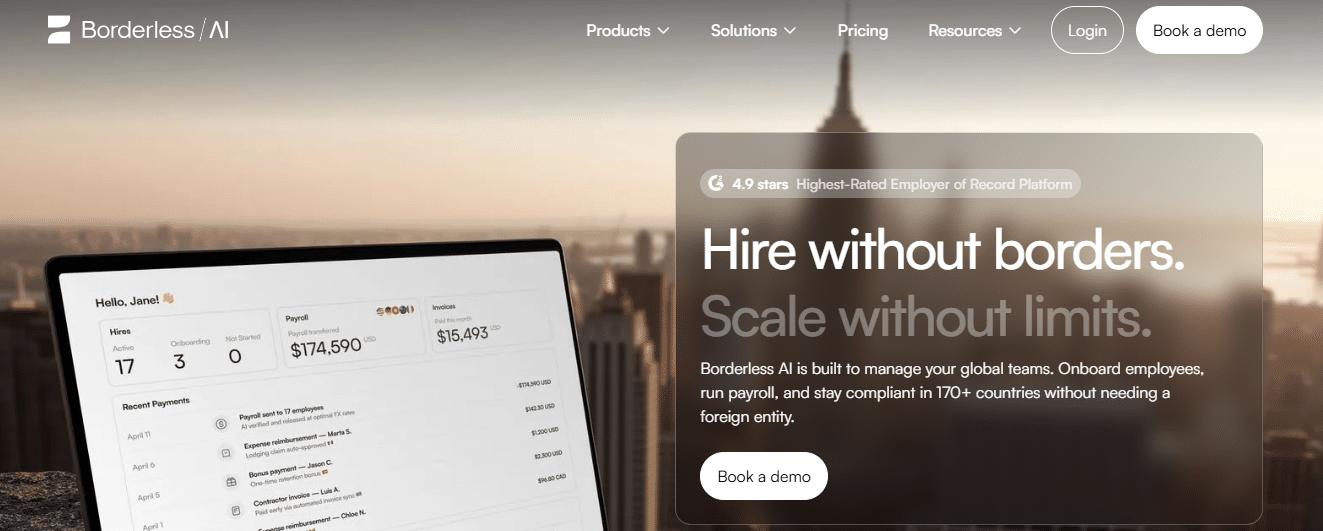 Borderless AI 7 Best EOR Services for Global Coverage Across 100+ Countries