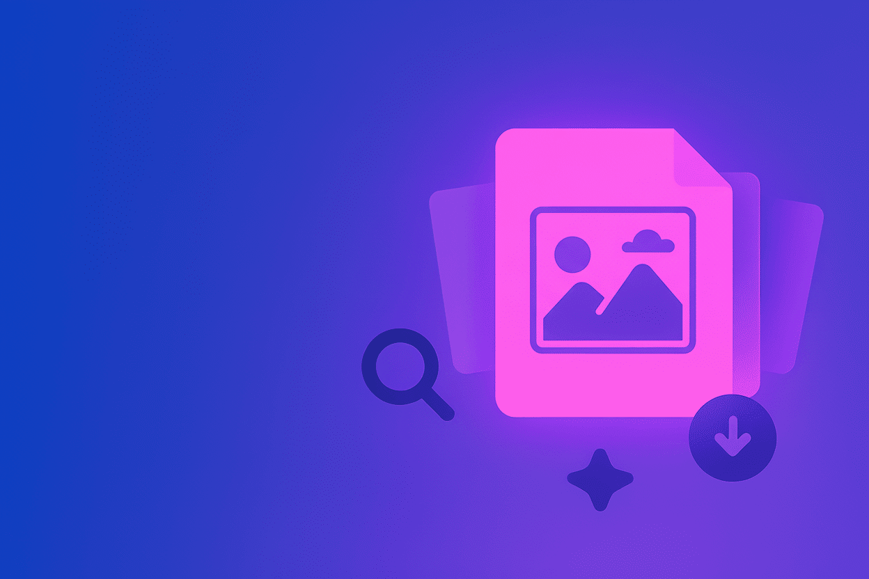 Choose and edit images with AI visualmodo