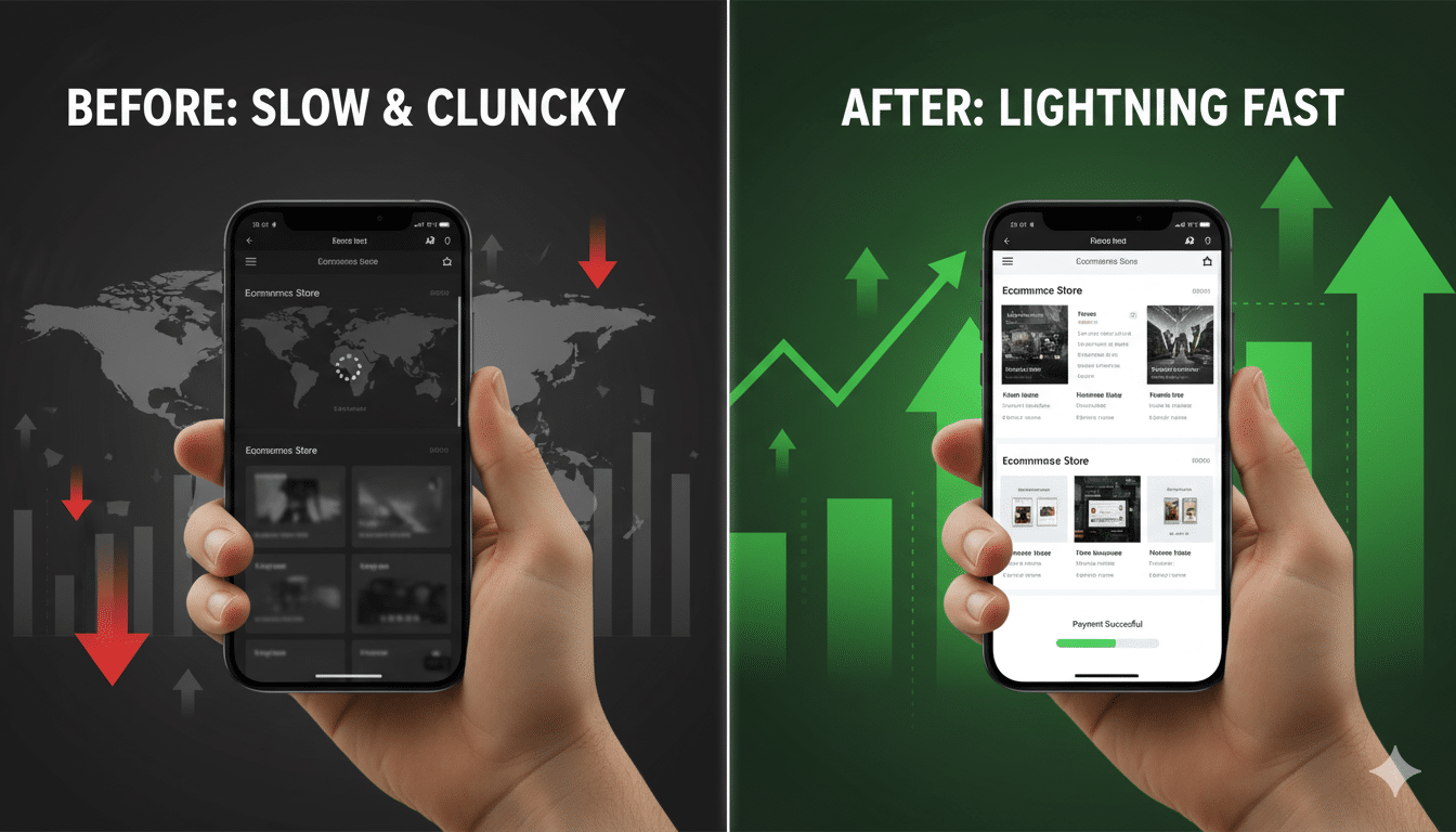 Case Study: From Laggy to Lightning-Fast Storefront How Fast Checkout and Mobile Optimization Drive Higher eCommerce Conversions