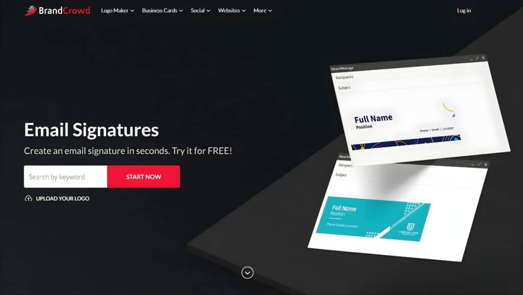 BrandCrowd - Homepage