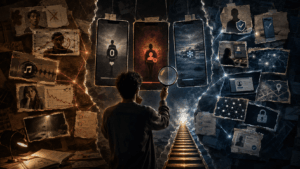 Creator investigating sudden social media reach problems across video platforms, comparing content issues with account trust and restriction signals.